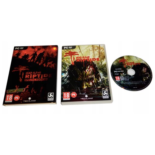Dead Island Riptide Special Editon DVD-box Польское издание (без ключа активации). Сувенир