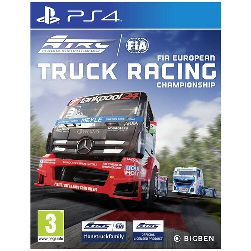 FIA European Truck Racing Championship (PS4) английский язык