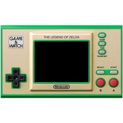Игровая приставка Nintendo Game & Watch, The Legend of Zelda, бежевый/зеленый